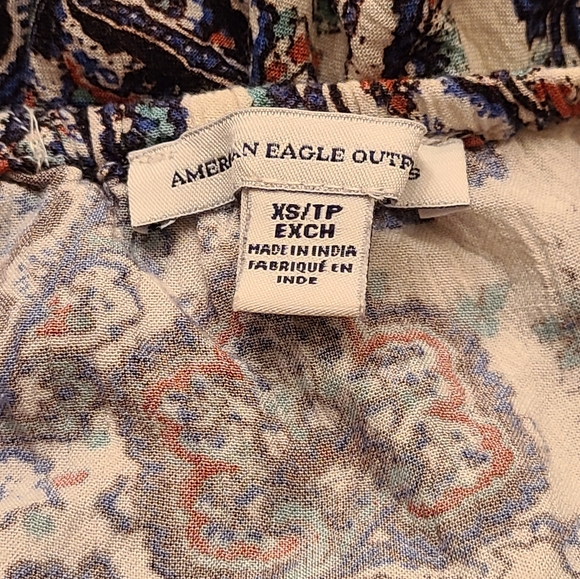 American eagel outfitters size XS white/multi  dress - Picture 11 of 12